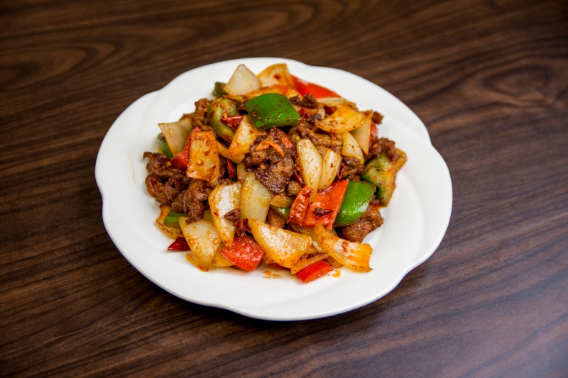 la02. lamb with cumin 孜然羊 <img title='Spicy & Hot' align='absmiddle' src='/css/spicy.png' />